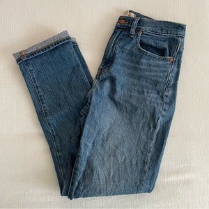 Madewell High Rise Slim Boyjean Size 26